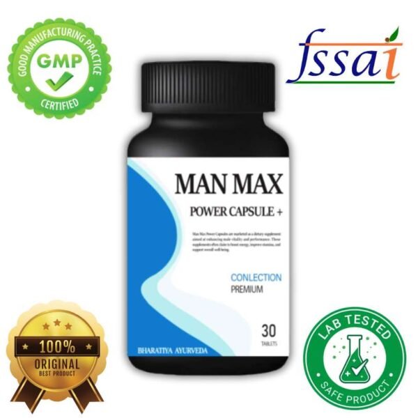 Man Max - Stamina & Performance: Capsules