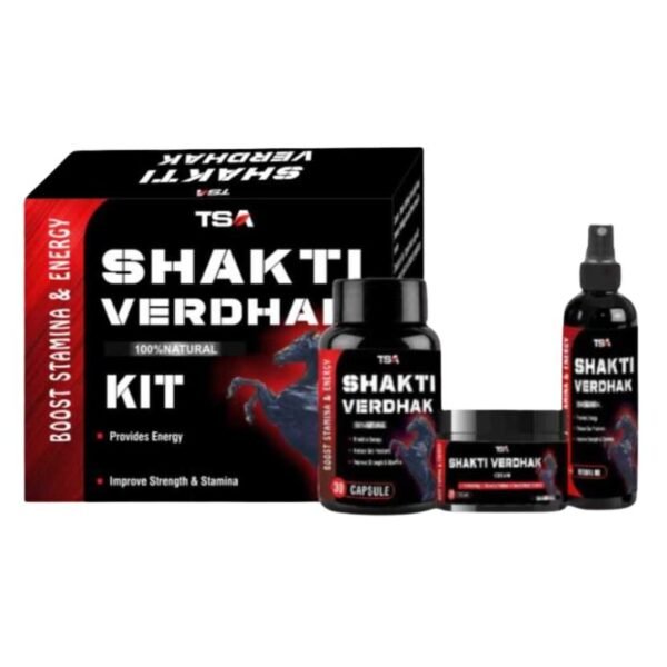 Shakti Vardhak - Increase Stamina & Performance: Capsule + Oil + Cream Combo 999