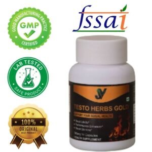 Testo Herbs Gold - Increase Stamina & Performance: Capsules