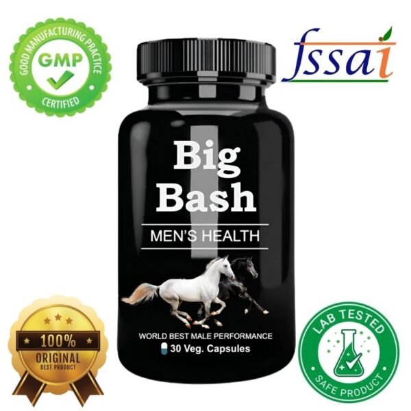 Big Bash- Increase Stamina & Performance: Capsules